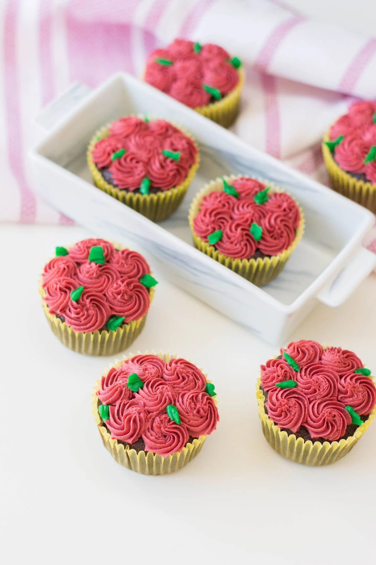 Rosette Cupcakes