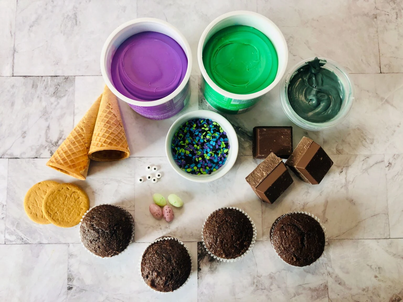 Witches Hat Cupcakes