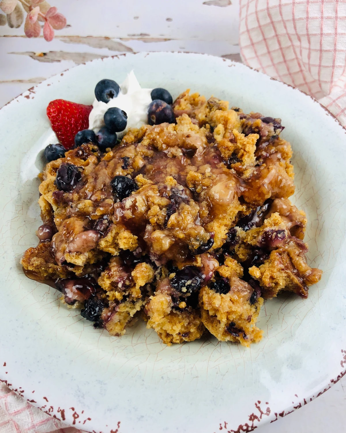 Mixed Berry Cobbler with Cake Mix