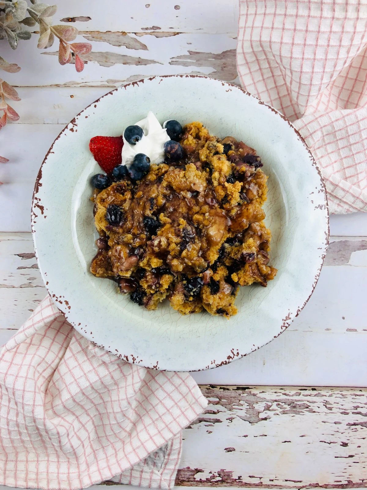 Mixed Berry Cobbler with Cake Mix