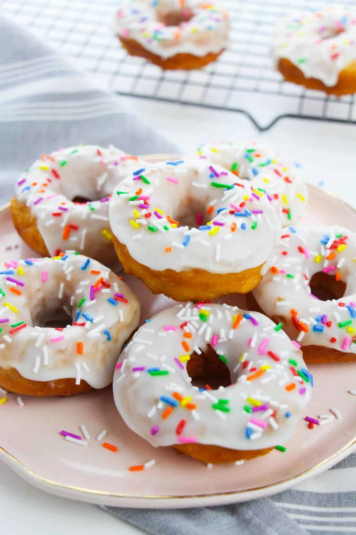 Glazed Vanilla Donuts