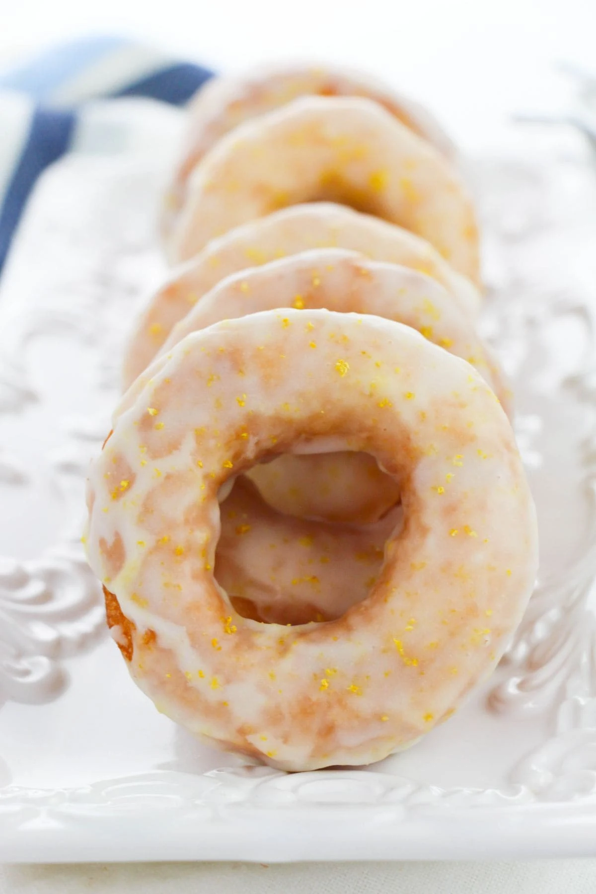 Glazed Lemon Donuts