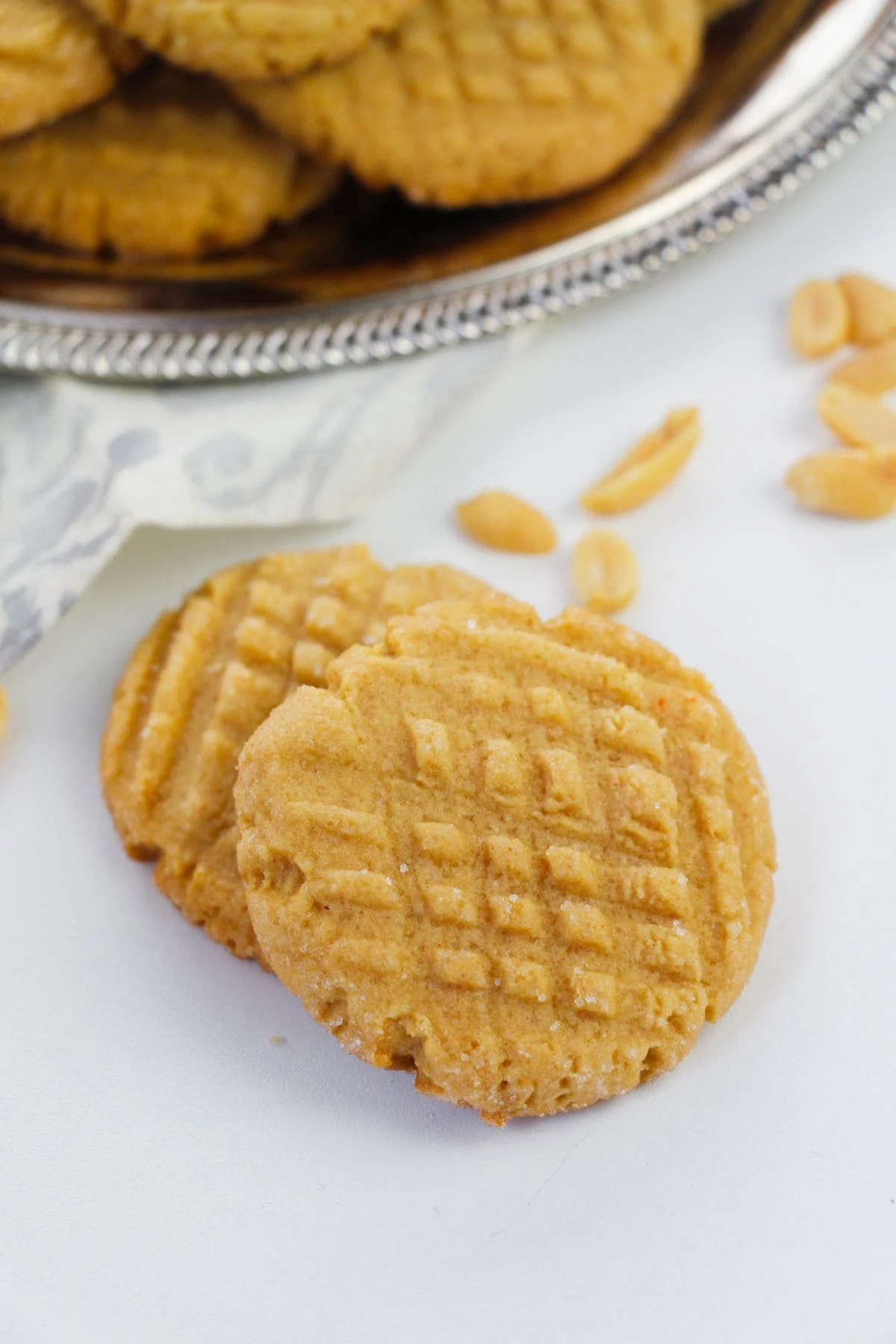 Cake Mix Peanut Butter Cookies