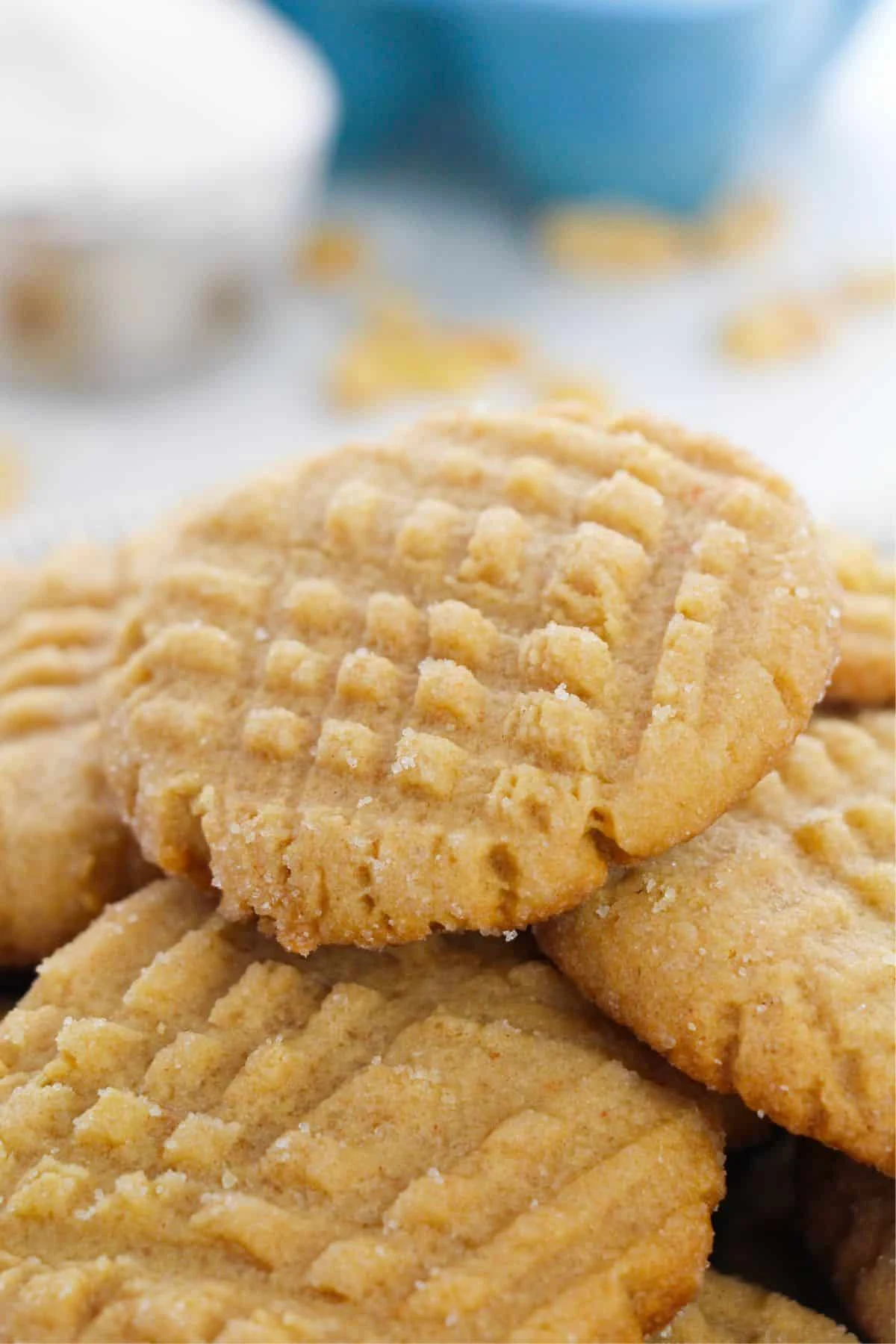 Cake Mix Peanut Butter Cookies