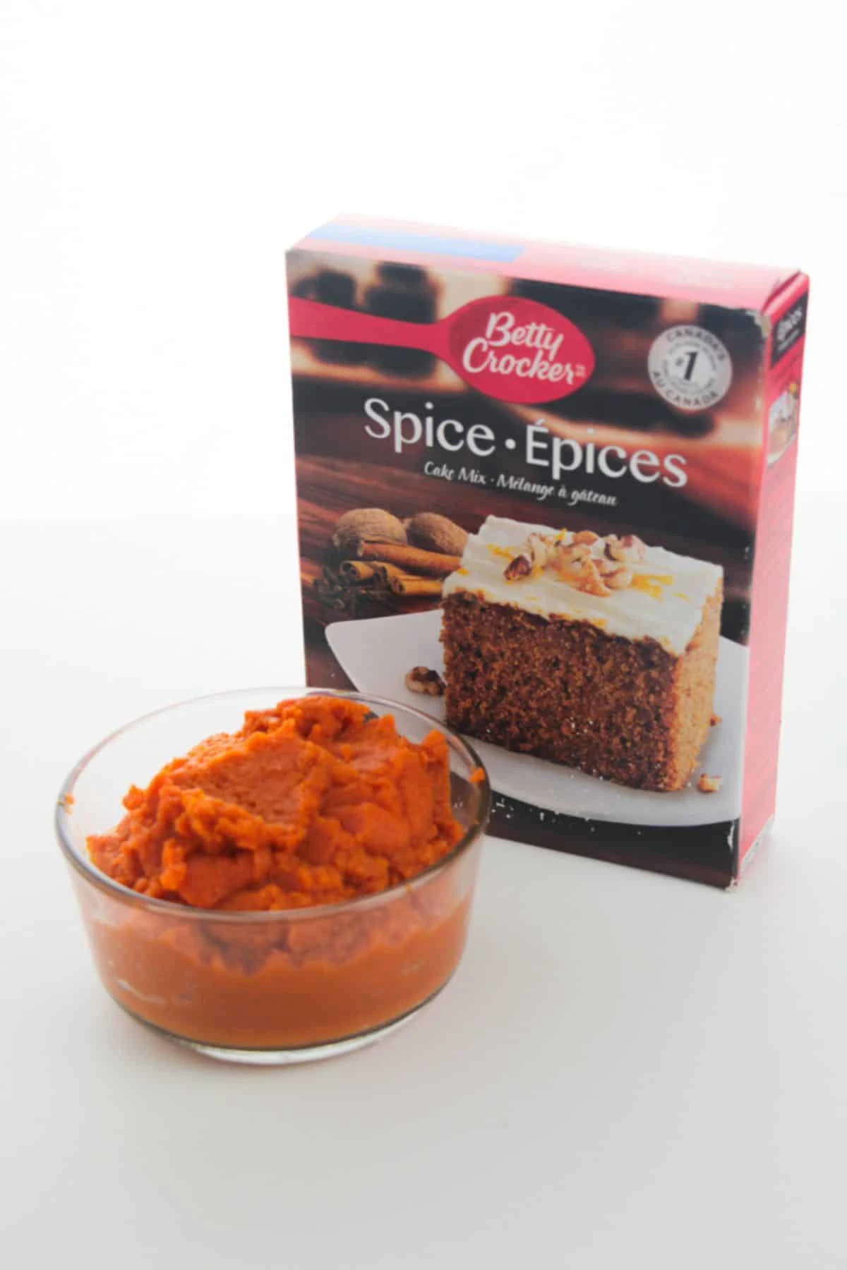 Pumpkin Spice Cake with Mix