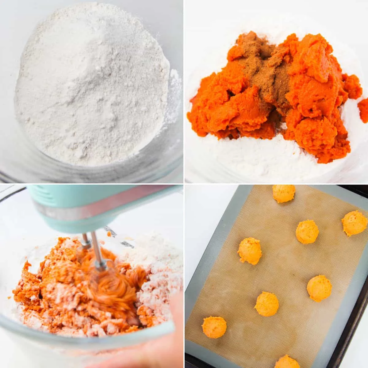 2 Ingredient Pumpkin Pie Spice Cookies