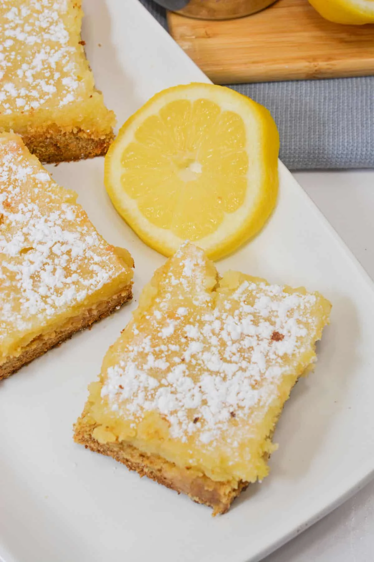 Cake Mix Lemon Bars