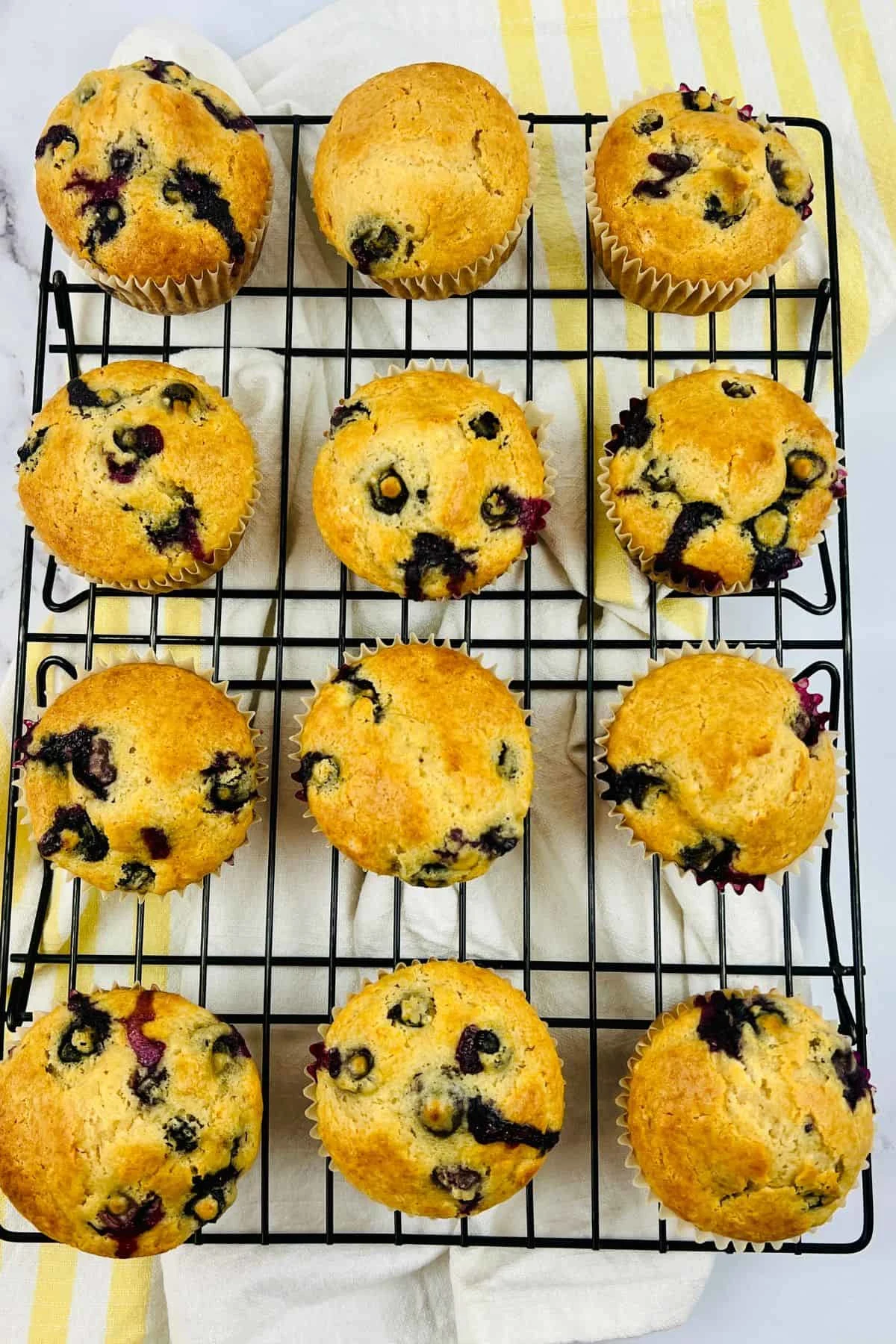 Blueberry Pancake Muffins With Mix