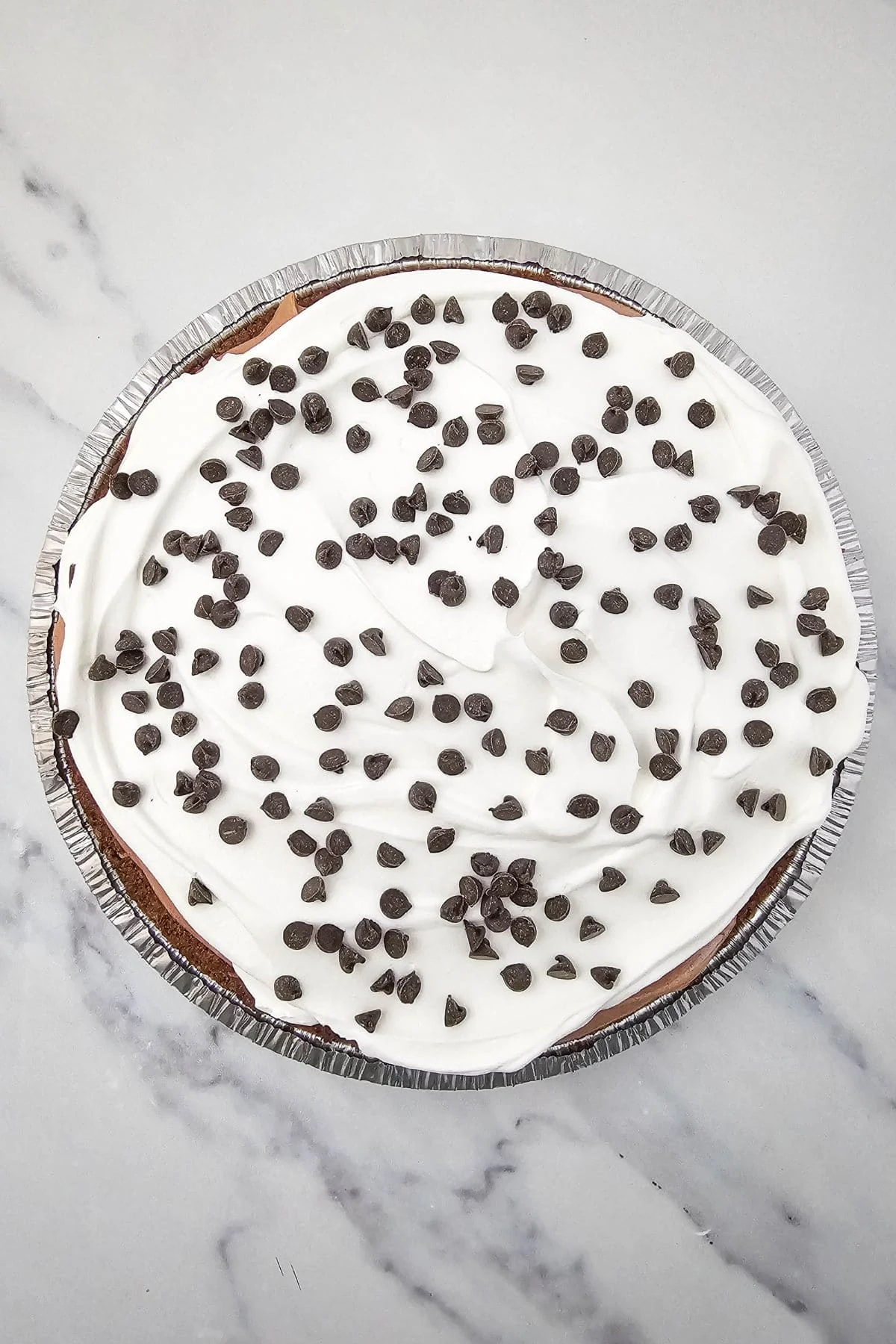 Chocolate Pudding Cream Pie