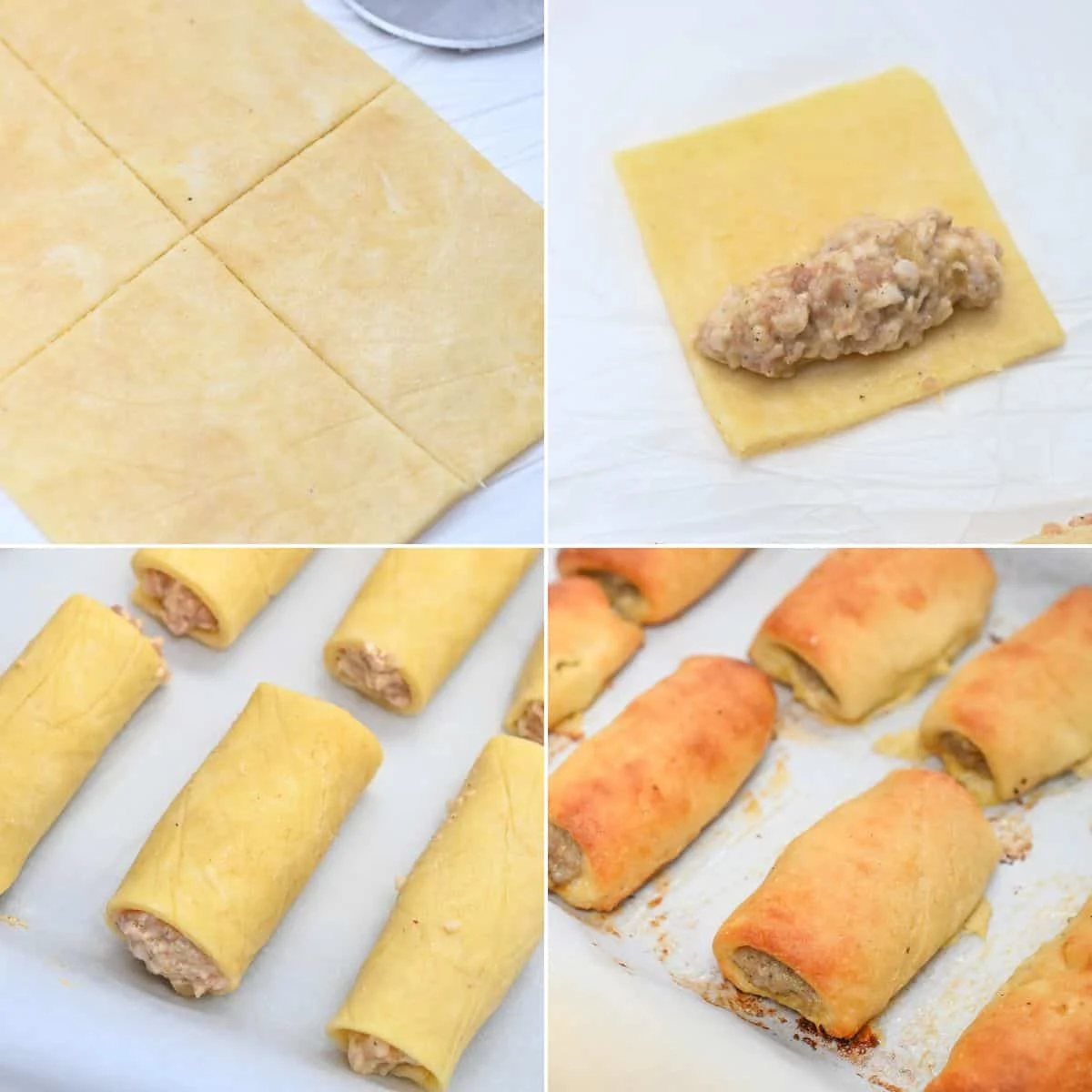 Sausage Cream Cheese Crescent Rolls