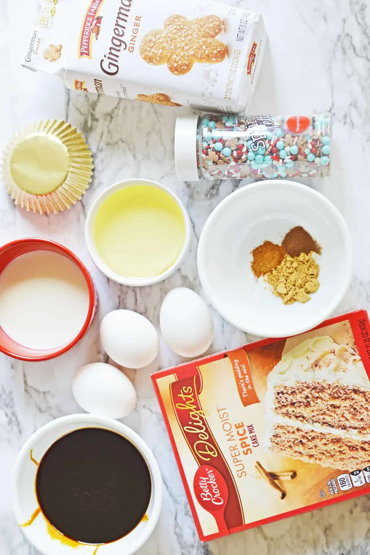 Gingerbread Cupcakes