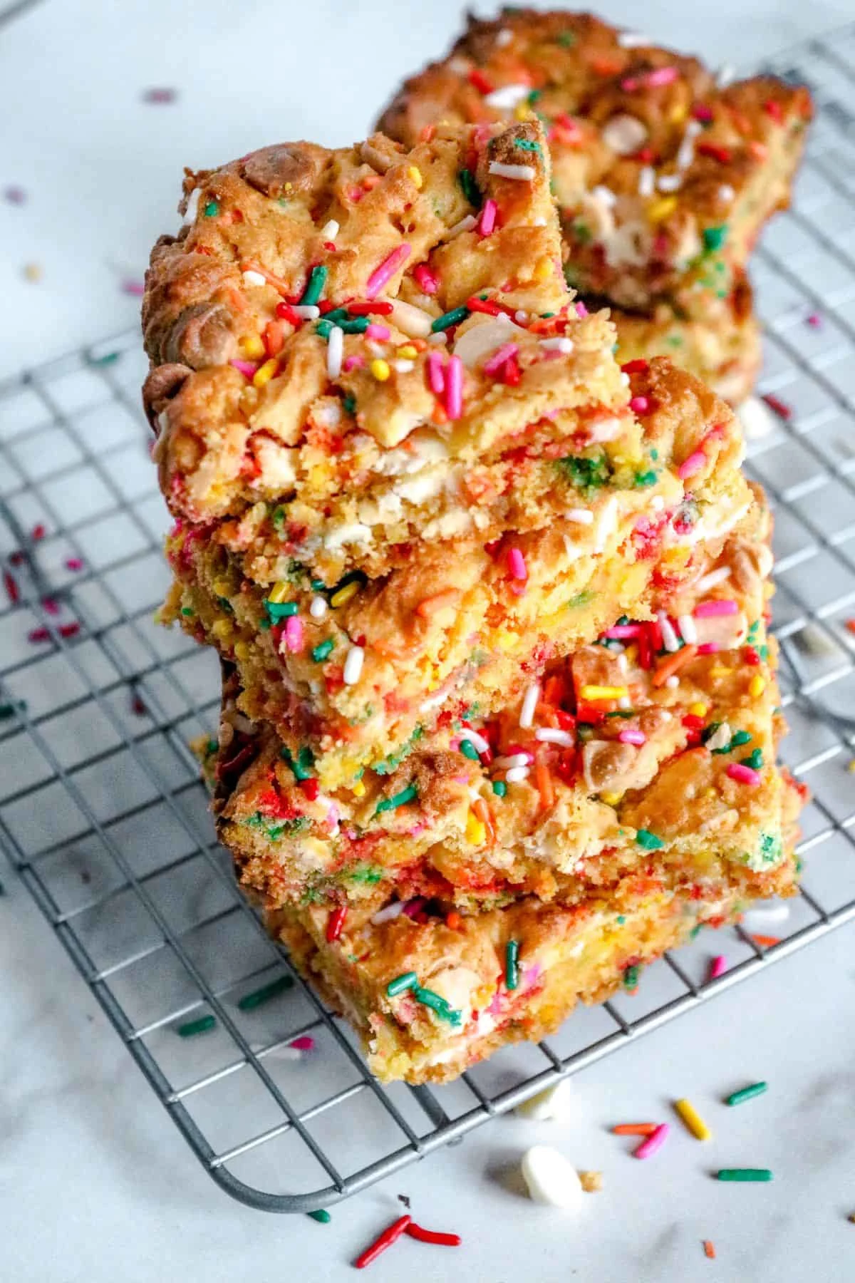 Easy Cake Mix Blondies