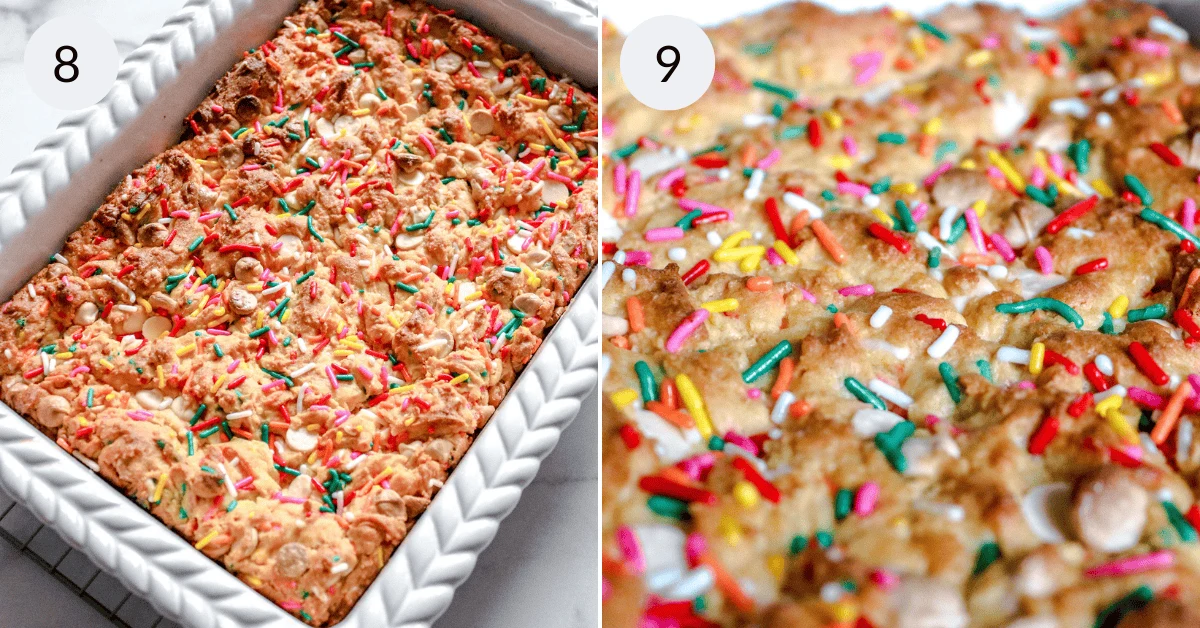 Easy Cake Mix Blondies