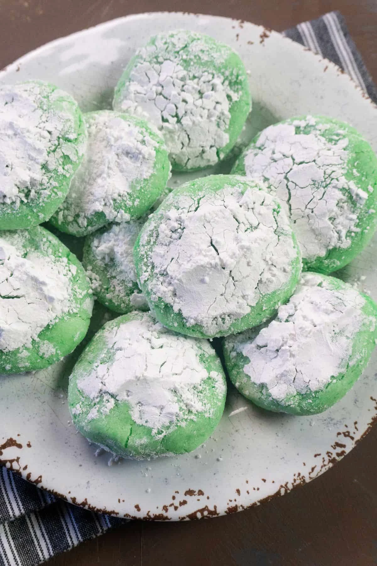 Grinch Sugar Cookies Recipe