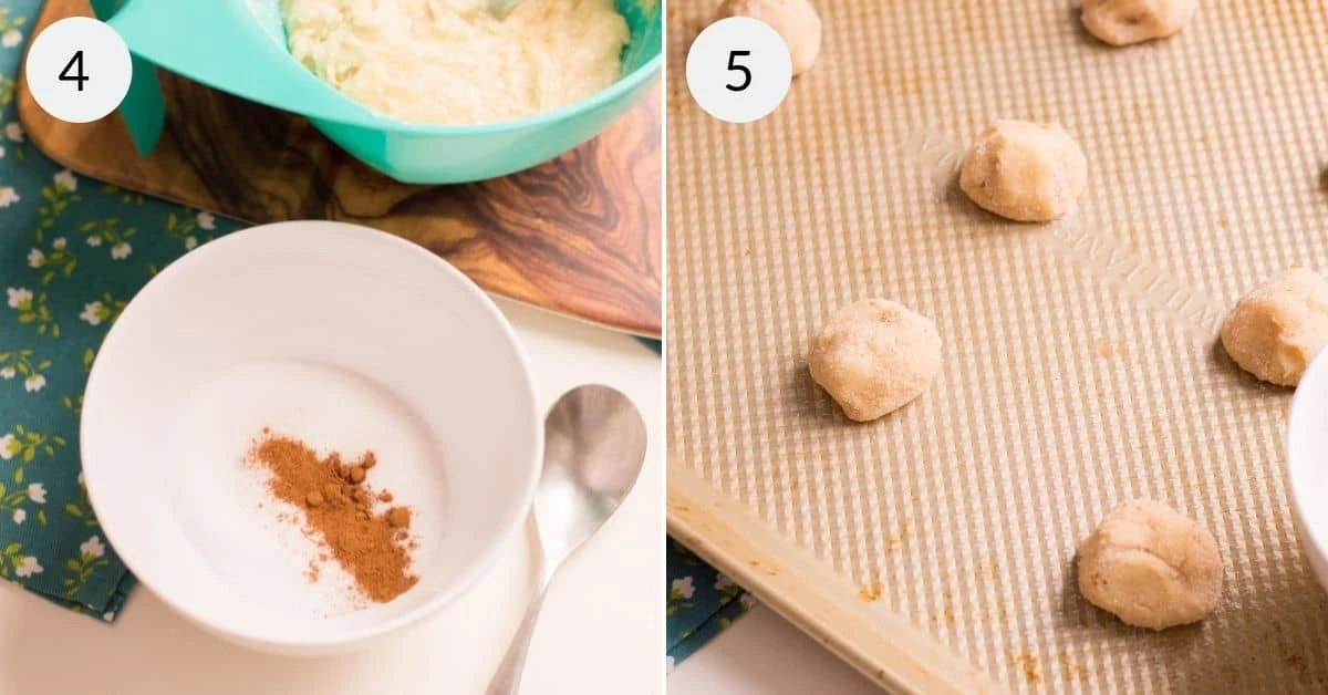 Cake Mix Snickerdoodles