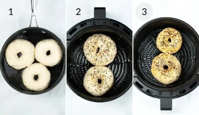 Air Fryer Everything Bagel