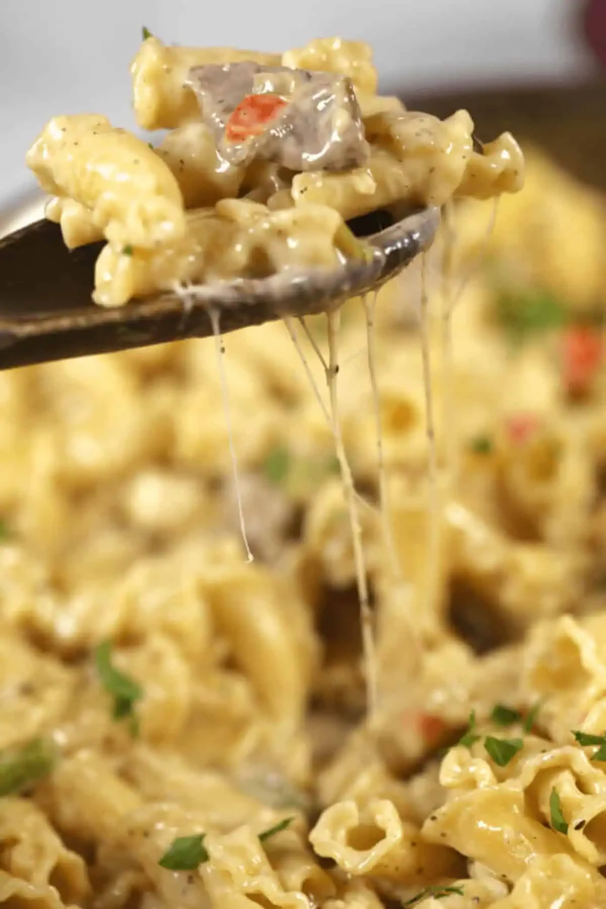 Philly Cheesesteak Pasta