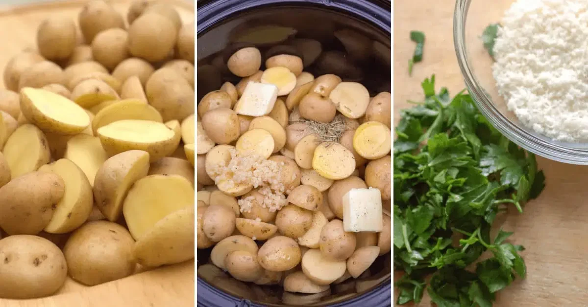 Crock Pot Red Potatoes with Rosemary