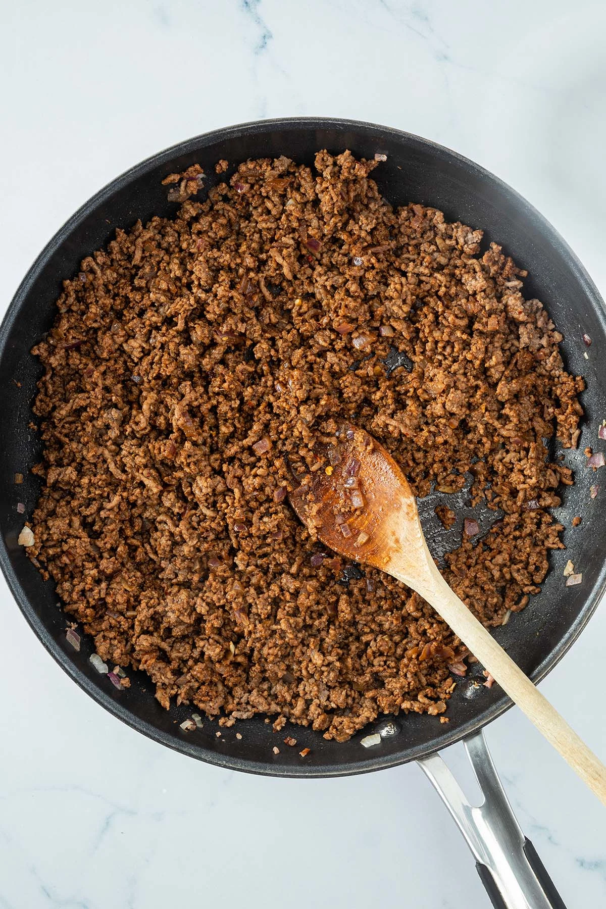 Asian-Style Minced Beef Stir Fry