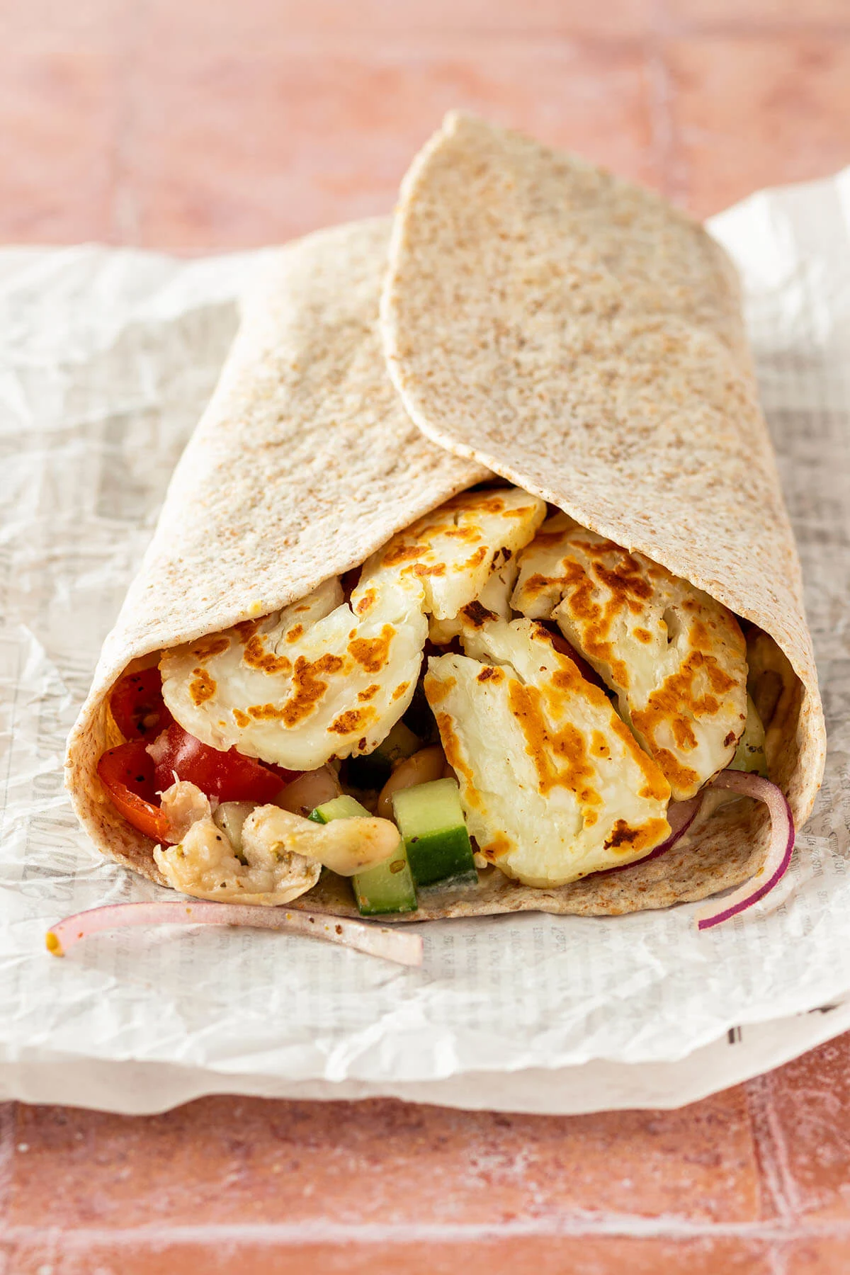 Halloumi Wrap