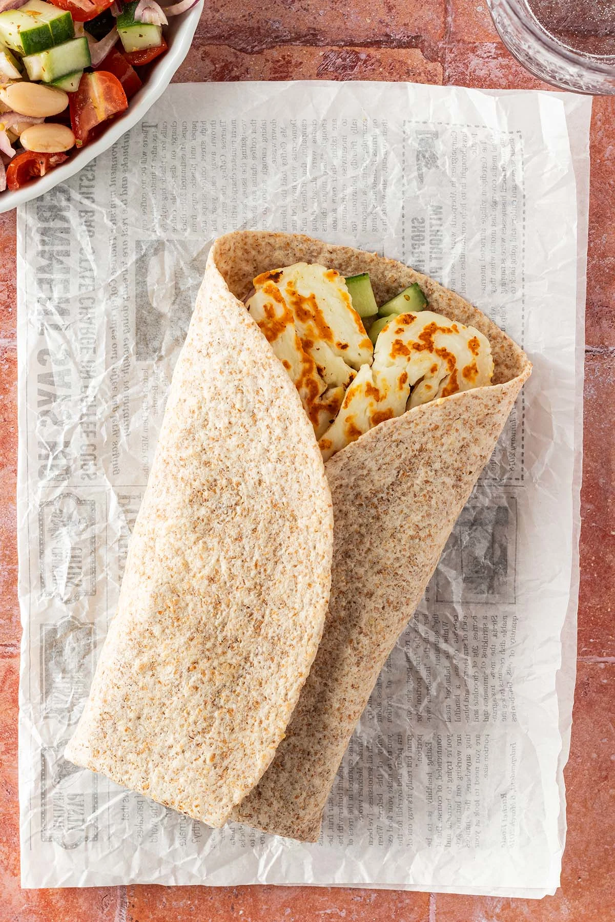 Halloumi Wrap