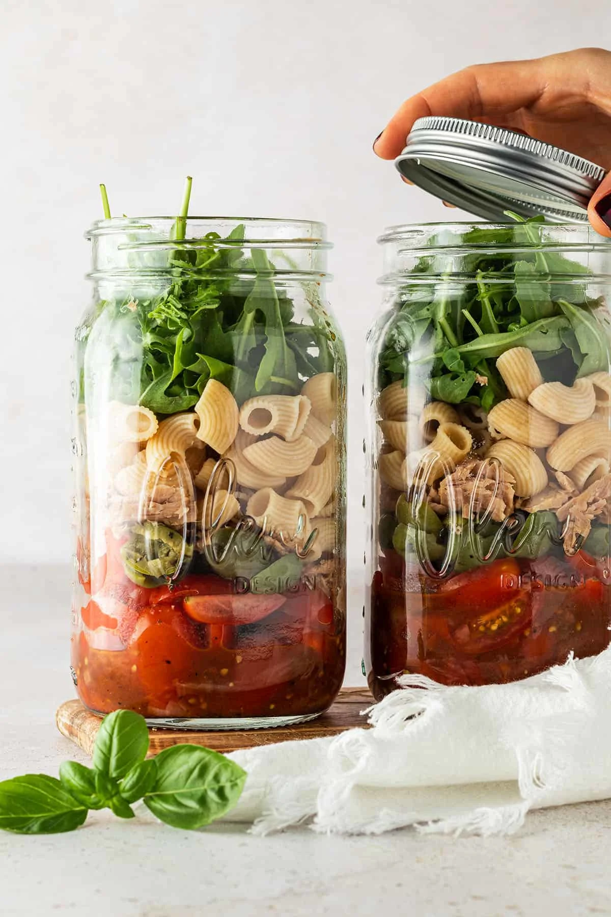 Pasta Salad in a Jar
