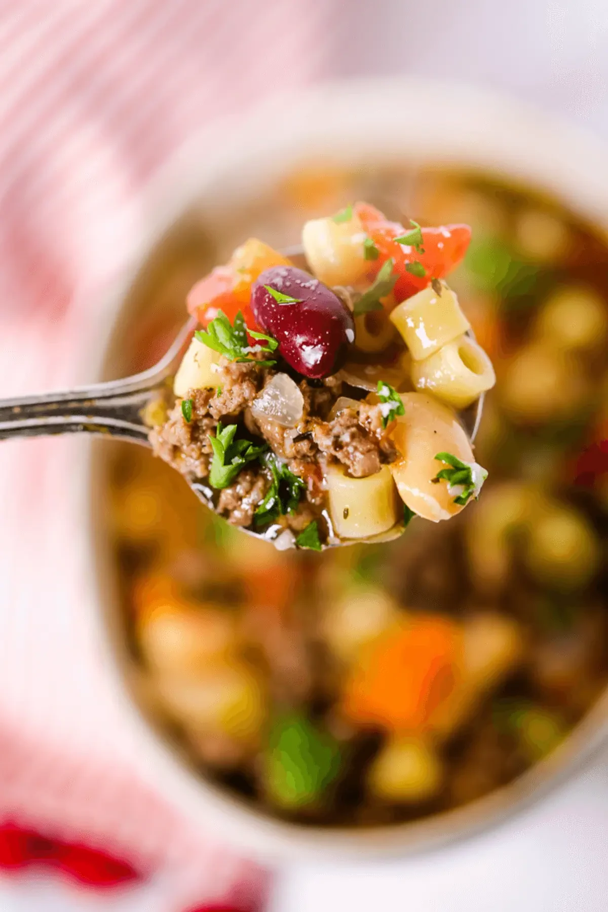 Olive Garden Pasta Fagioli Soup (Pasta Fazool)