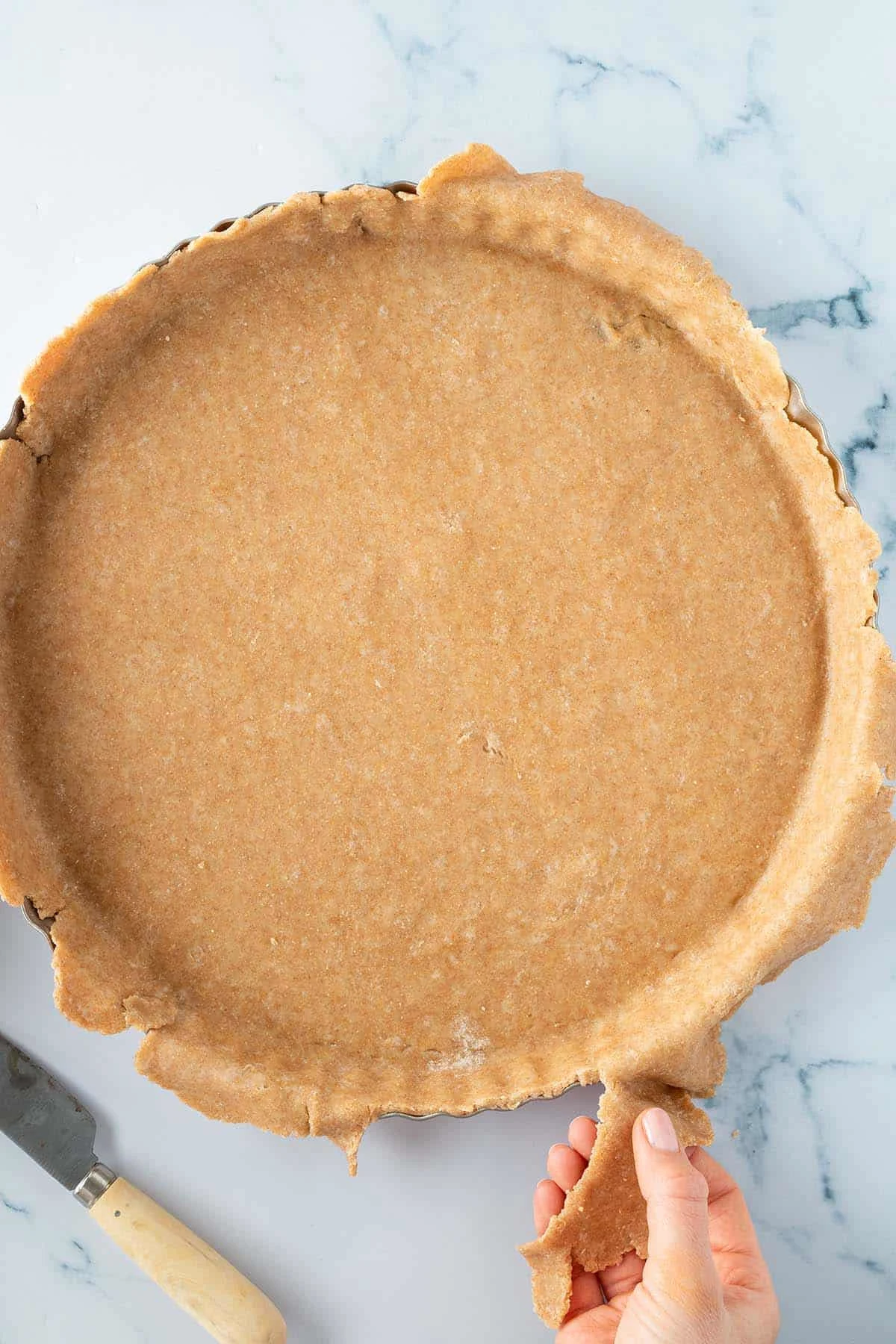 Easy Whole Wheat Quiche Crust