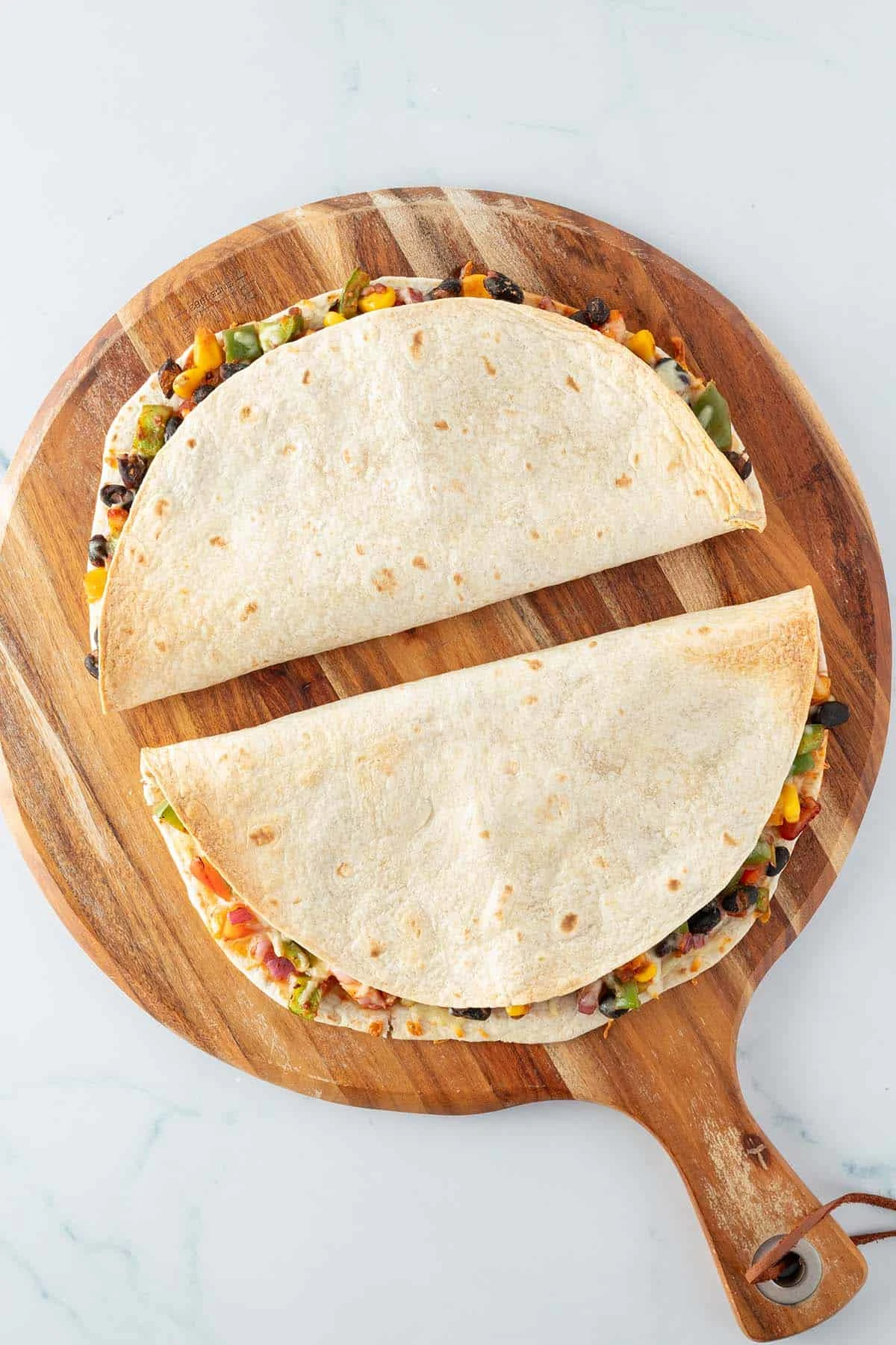 Easy Vegetarian Quesadilla