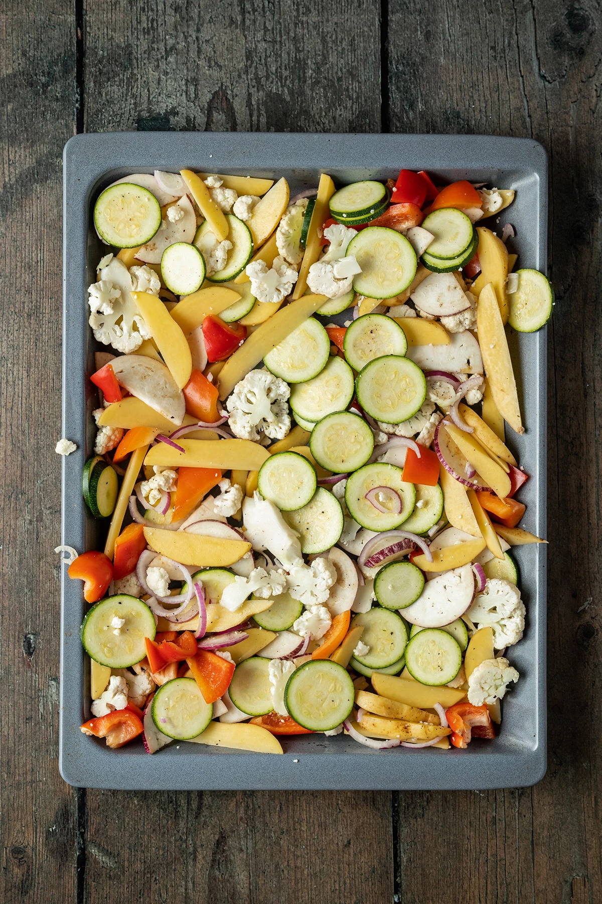 Roasted Vegetables with Potatoes