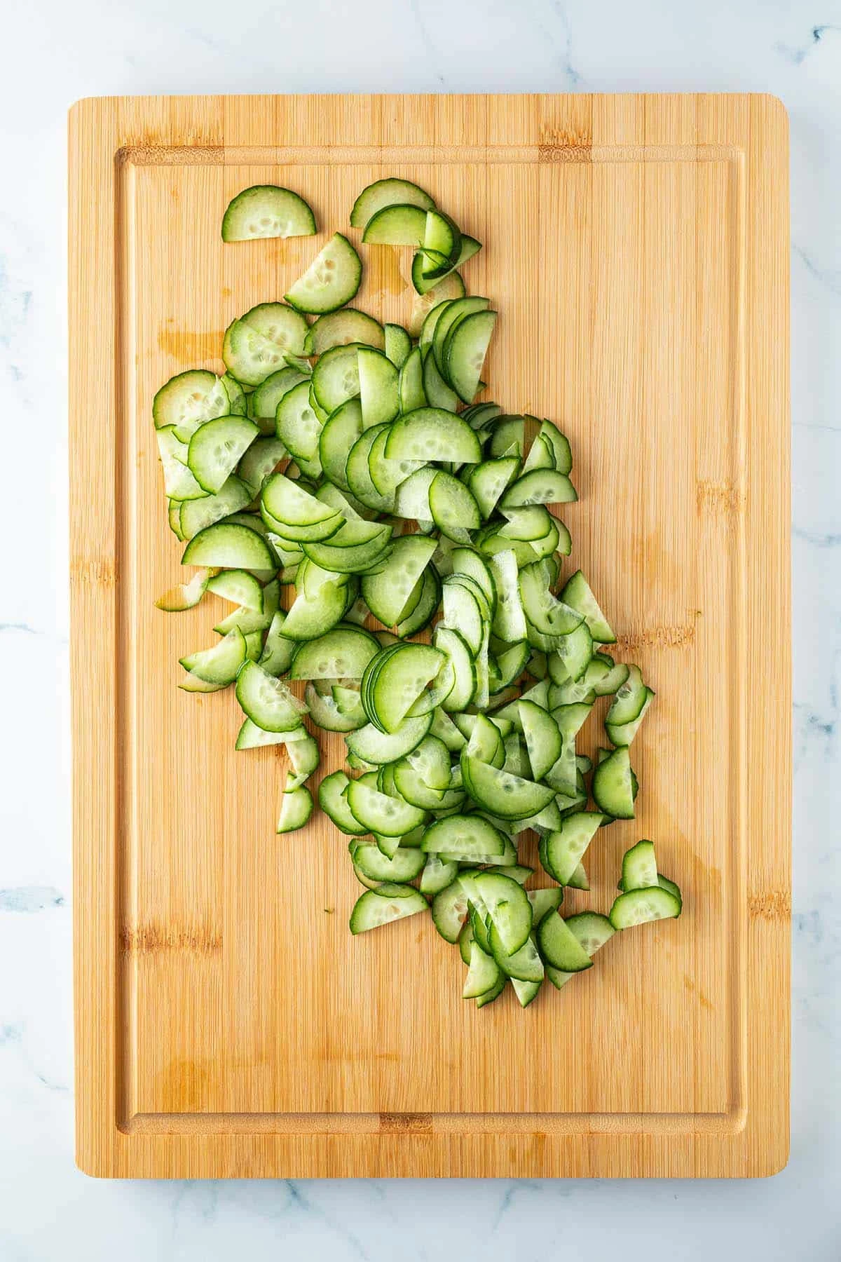Sweet-and-Sour Cucumber Salad