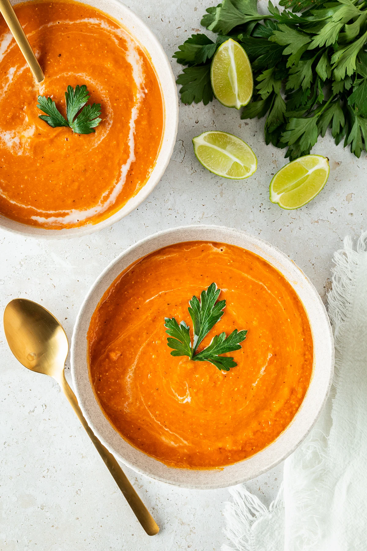 Red Lentil Soup with Coconut Milk
