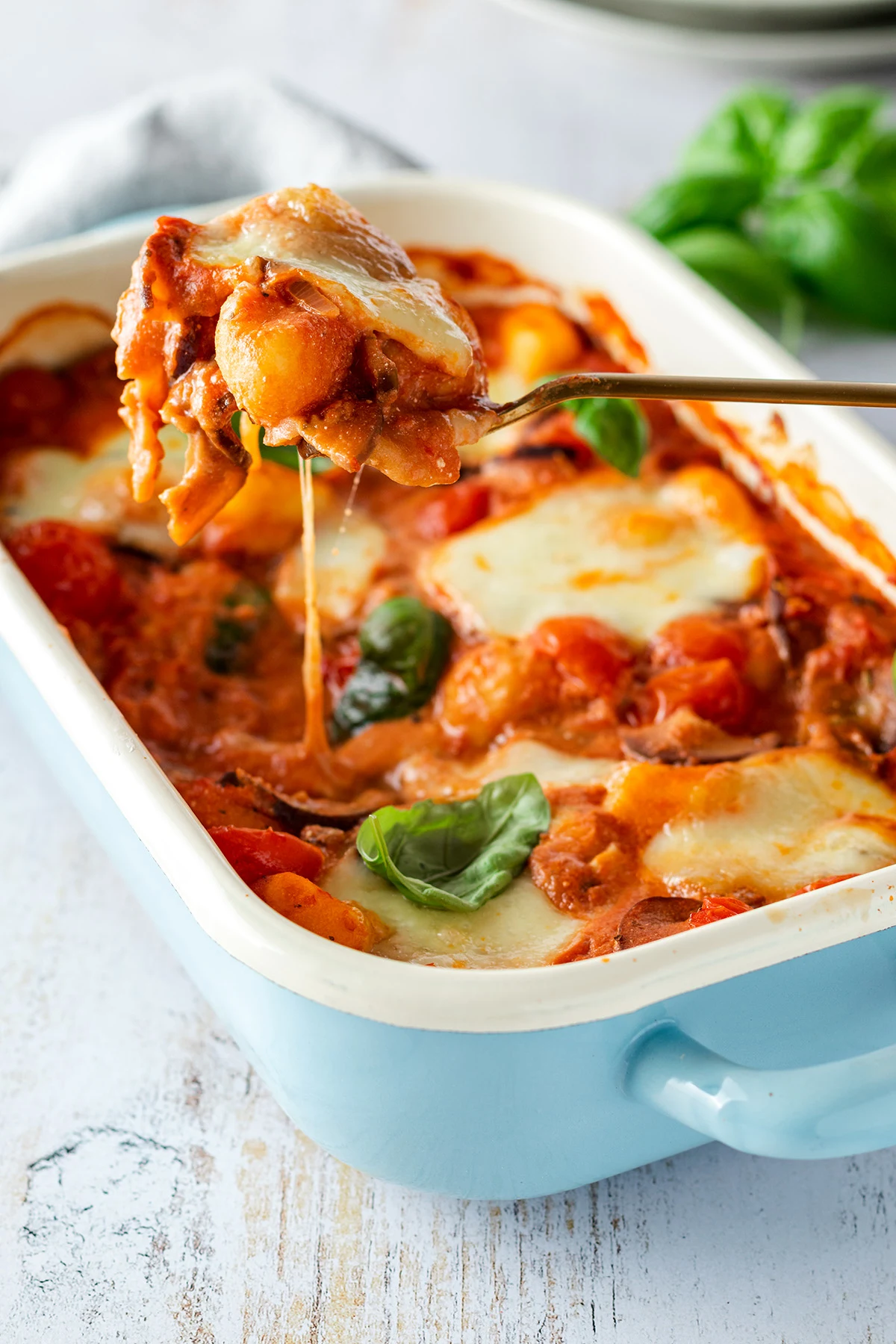 Gnocchi Casserole with Vegetables