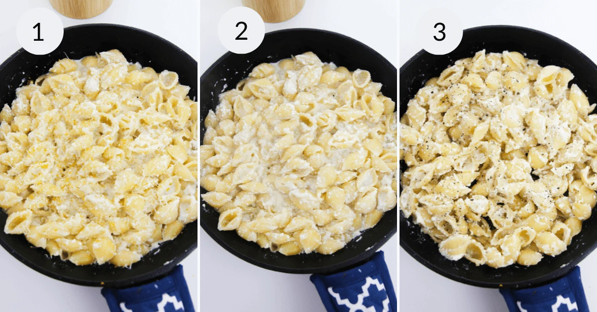 Lemony Ricotta Pasta