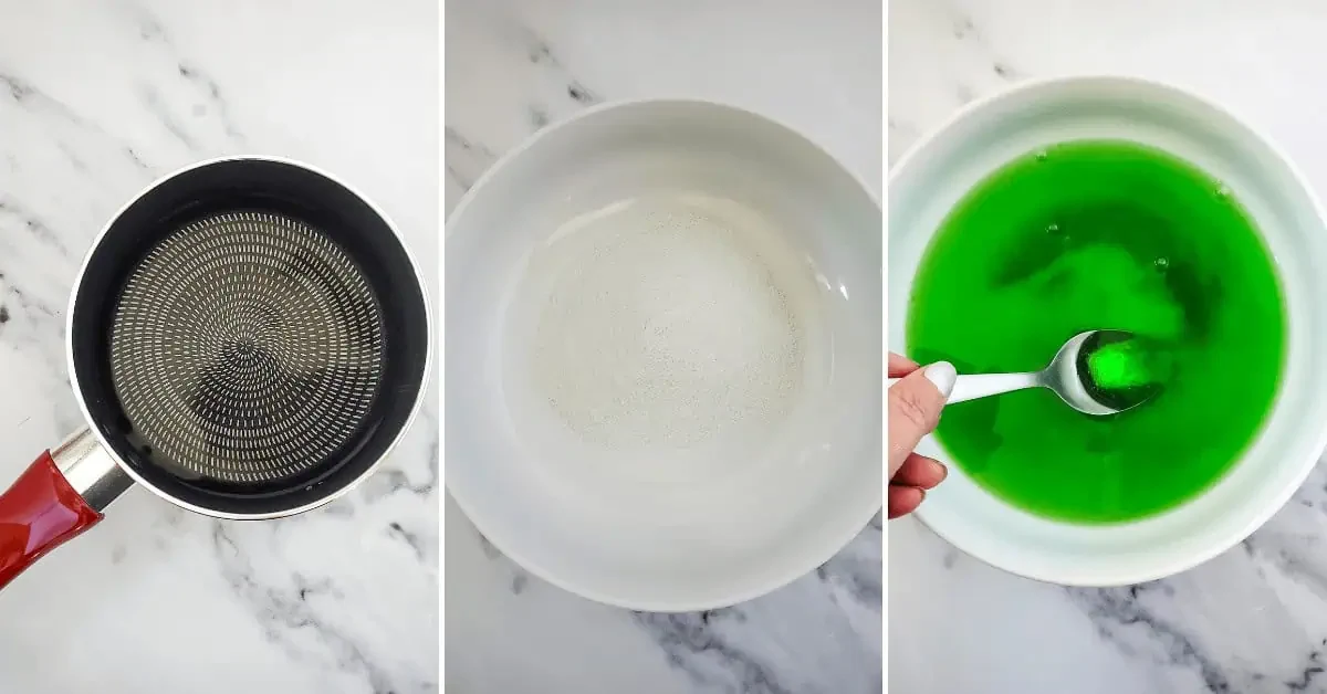 Sour Apple Green Jello Shots