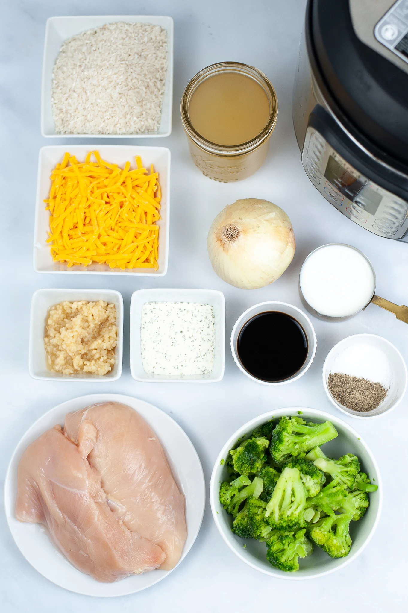 Instant Pot Chicken And Broccoli Casserole