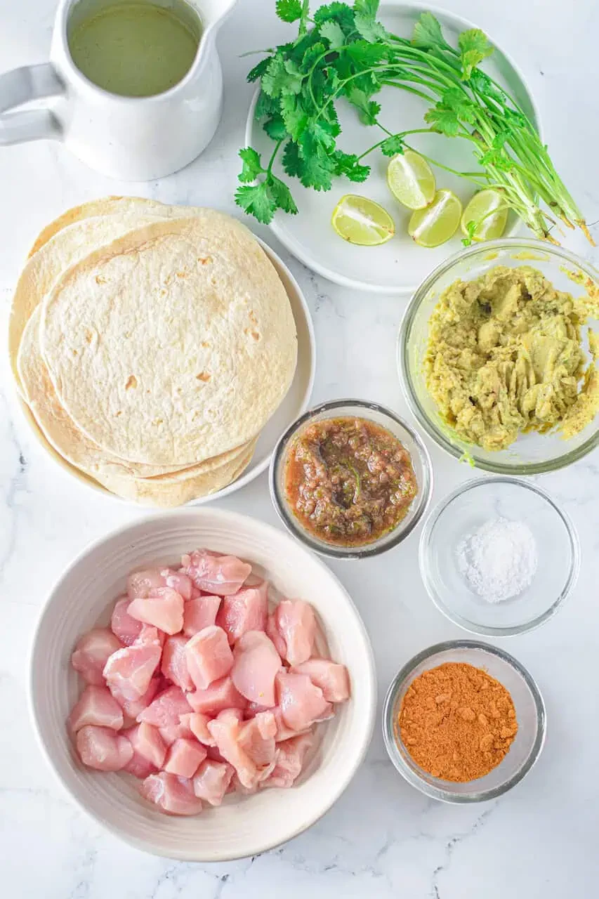Instant Pot Chicken Tacos