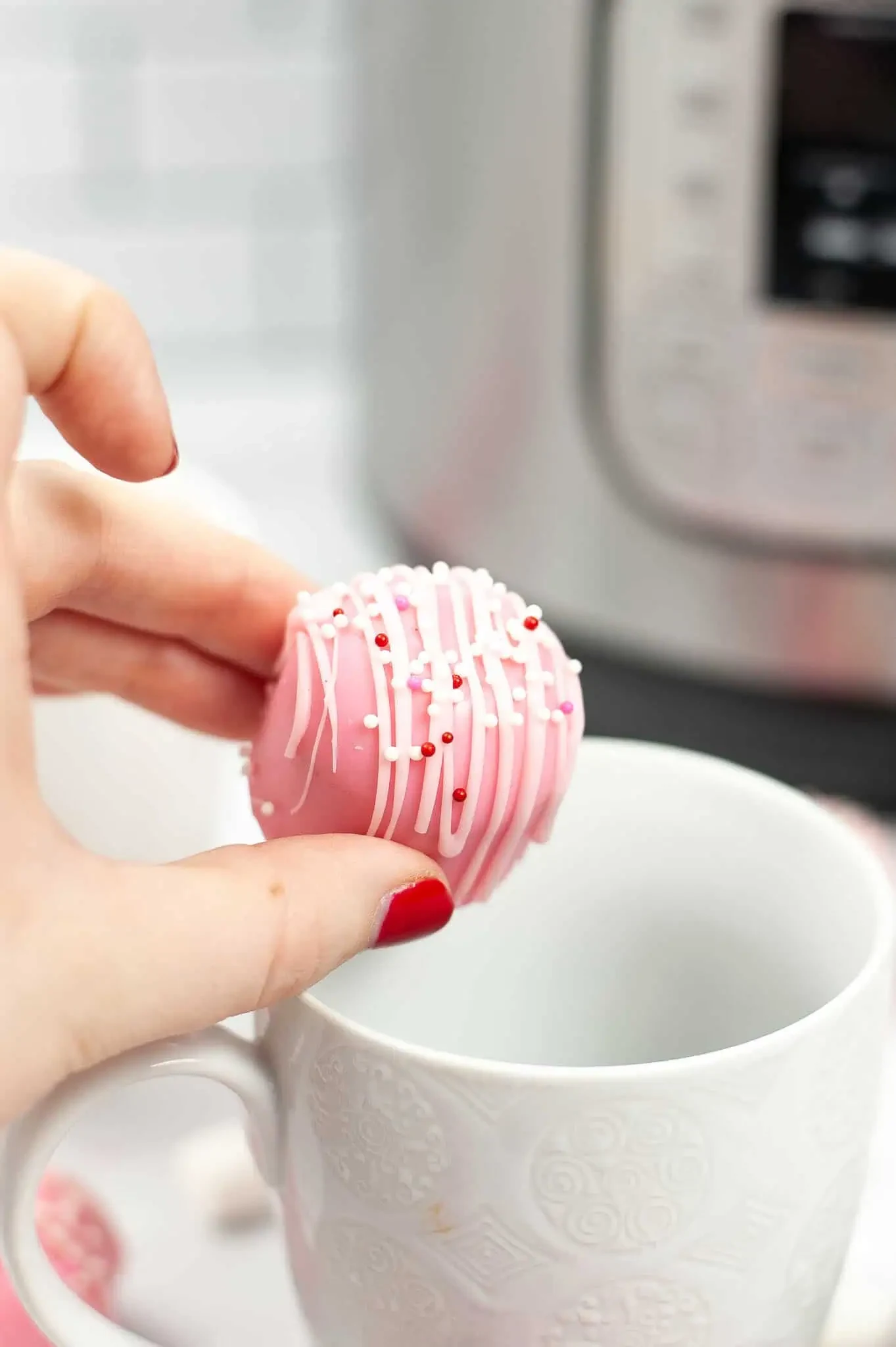 Valentine Cocoa Bombs