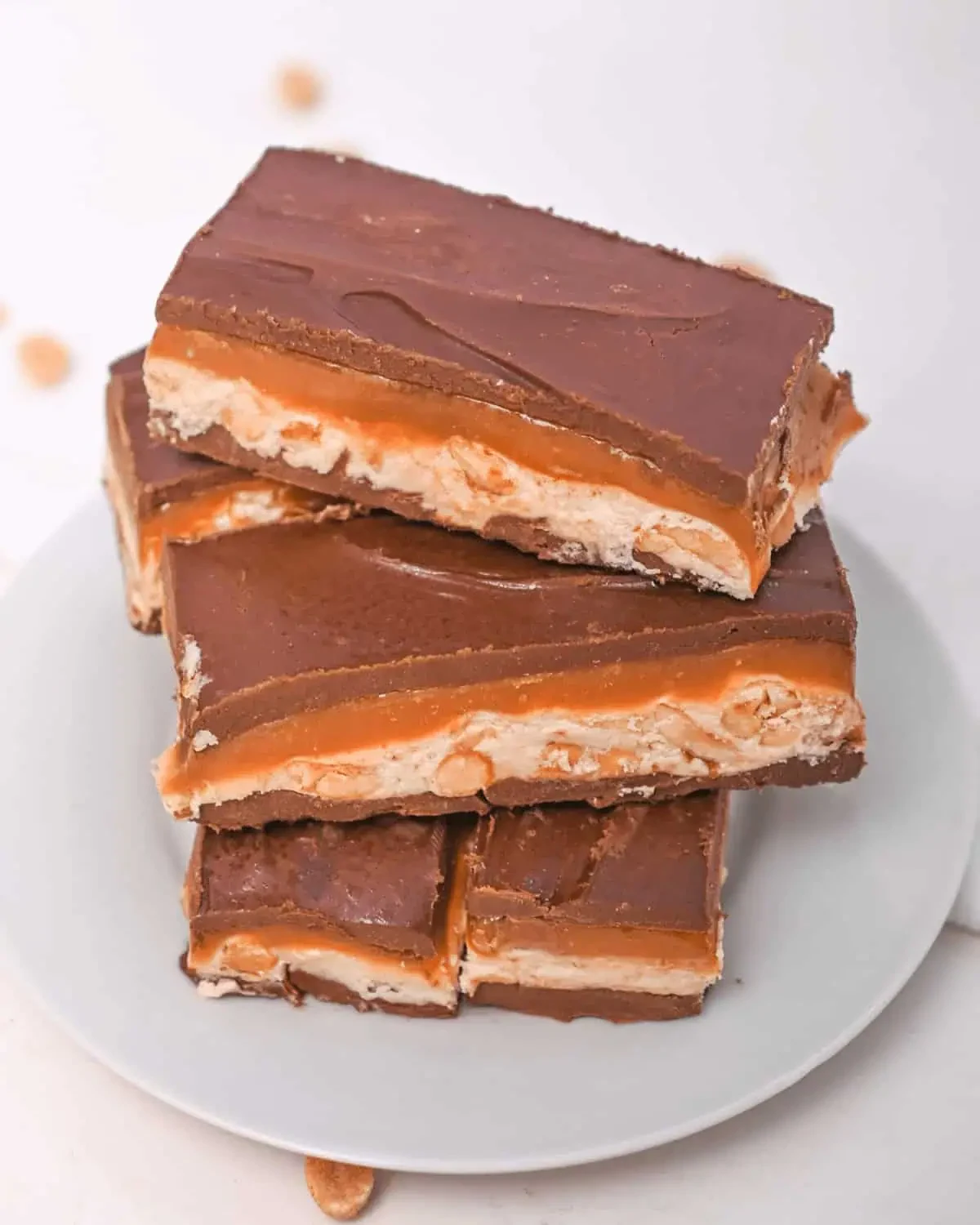 Homemade Snickers Bar