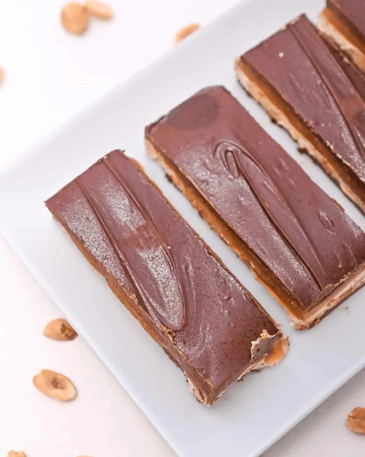 Homemade Snickers Bar