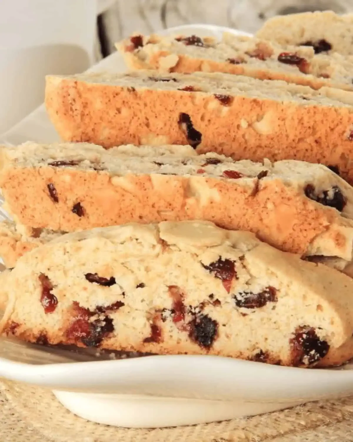 Cranberry Orange Biscotti
