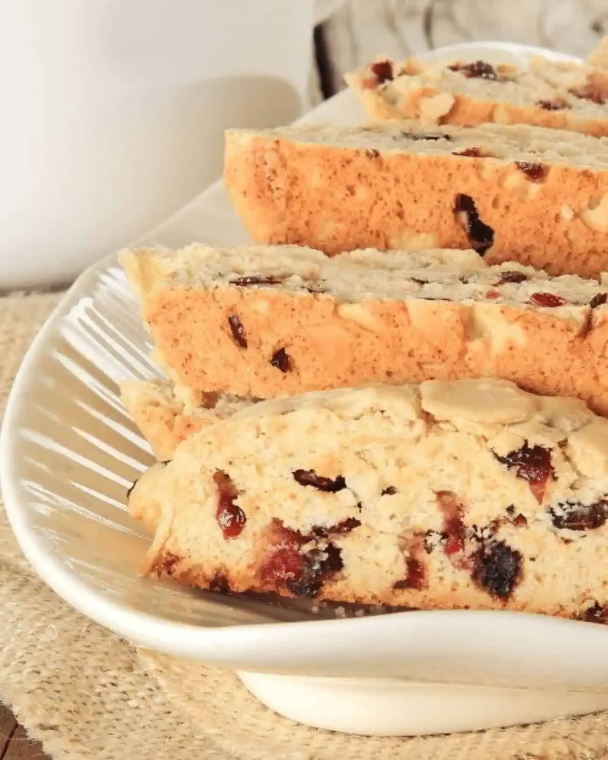 Cranberry Orange Biscotti