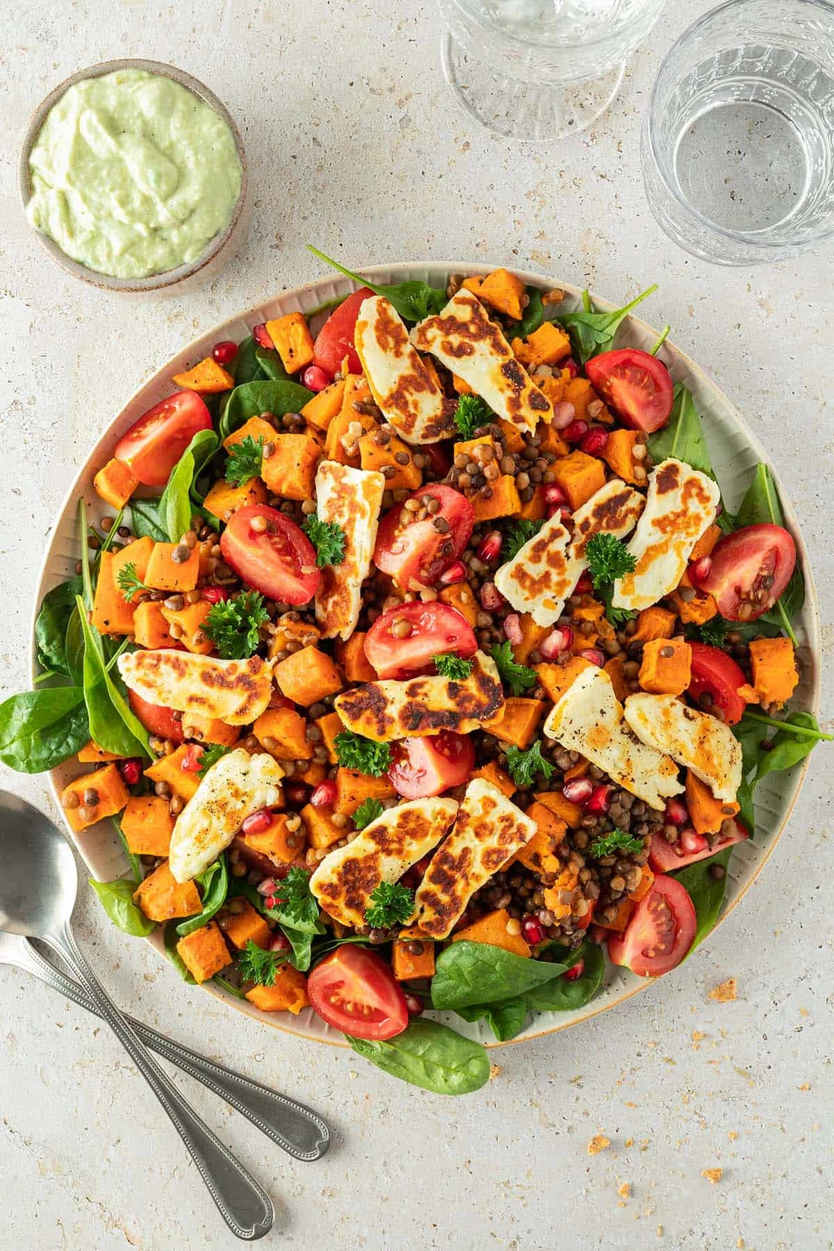 Halloumi Salad
