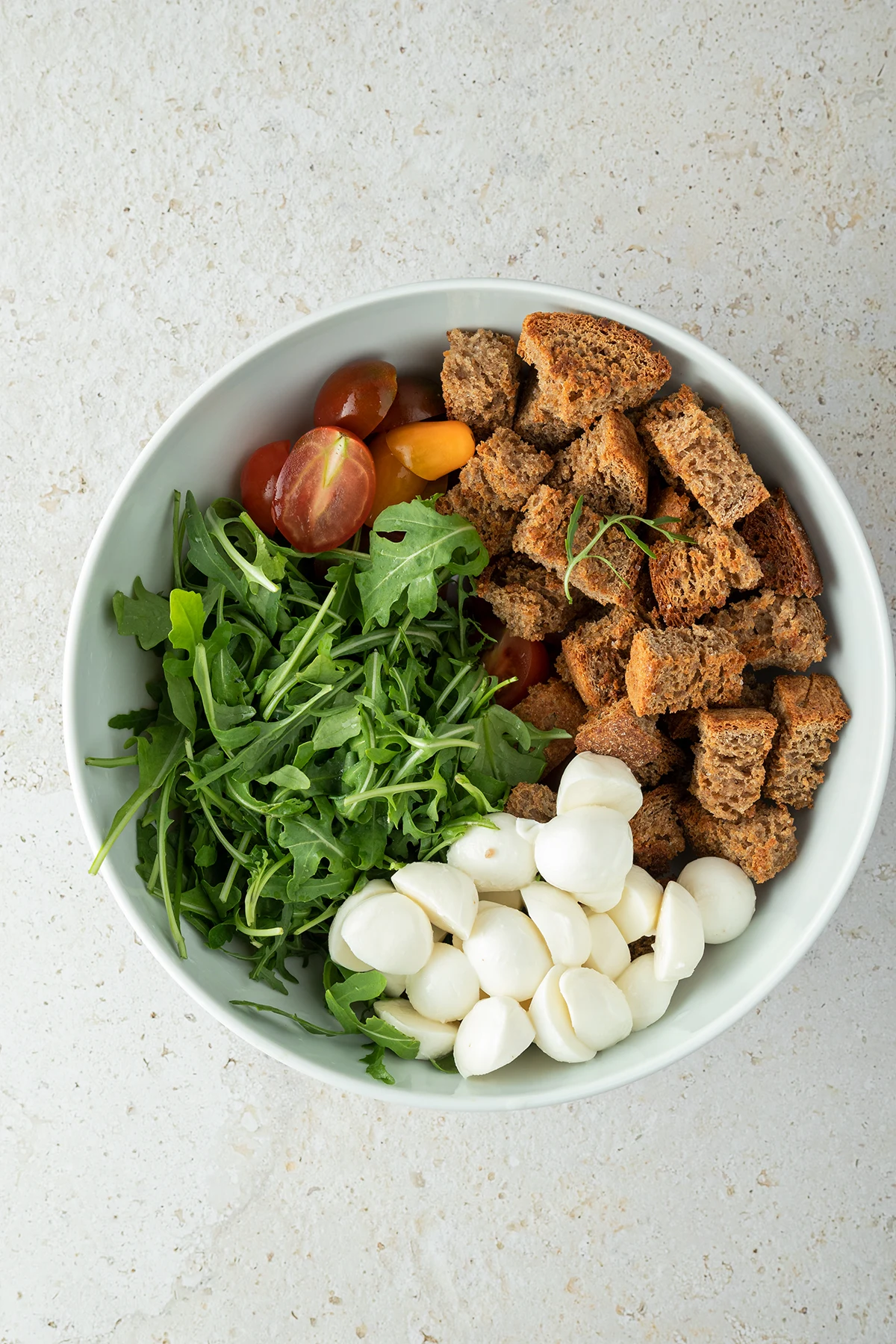 Bread Salad with Arugula