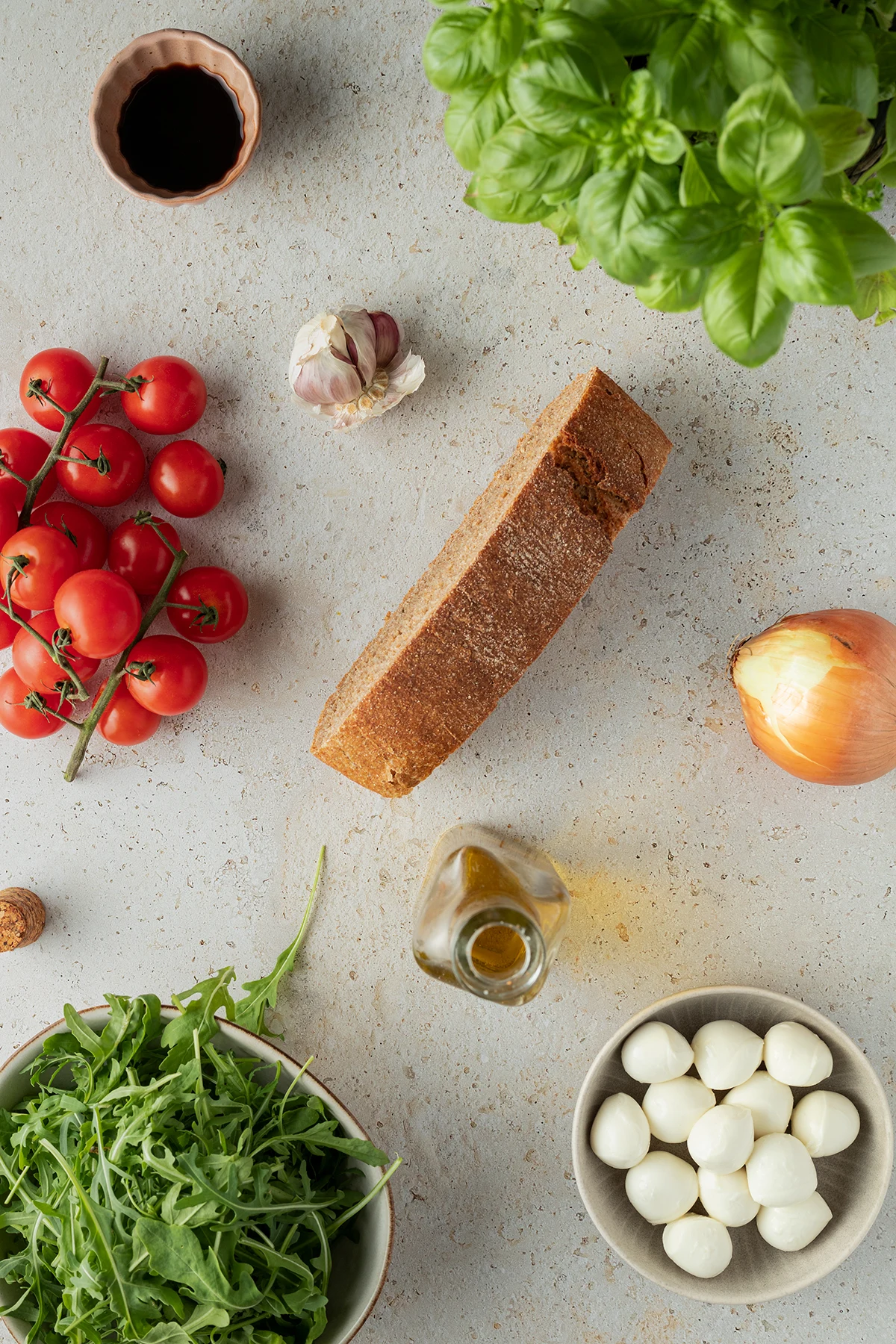 Bread Salad with Arugula