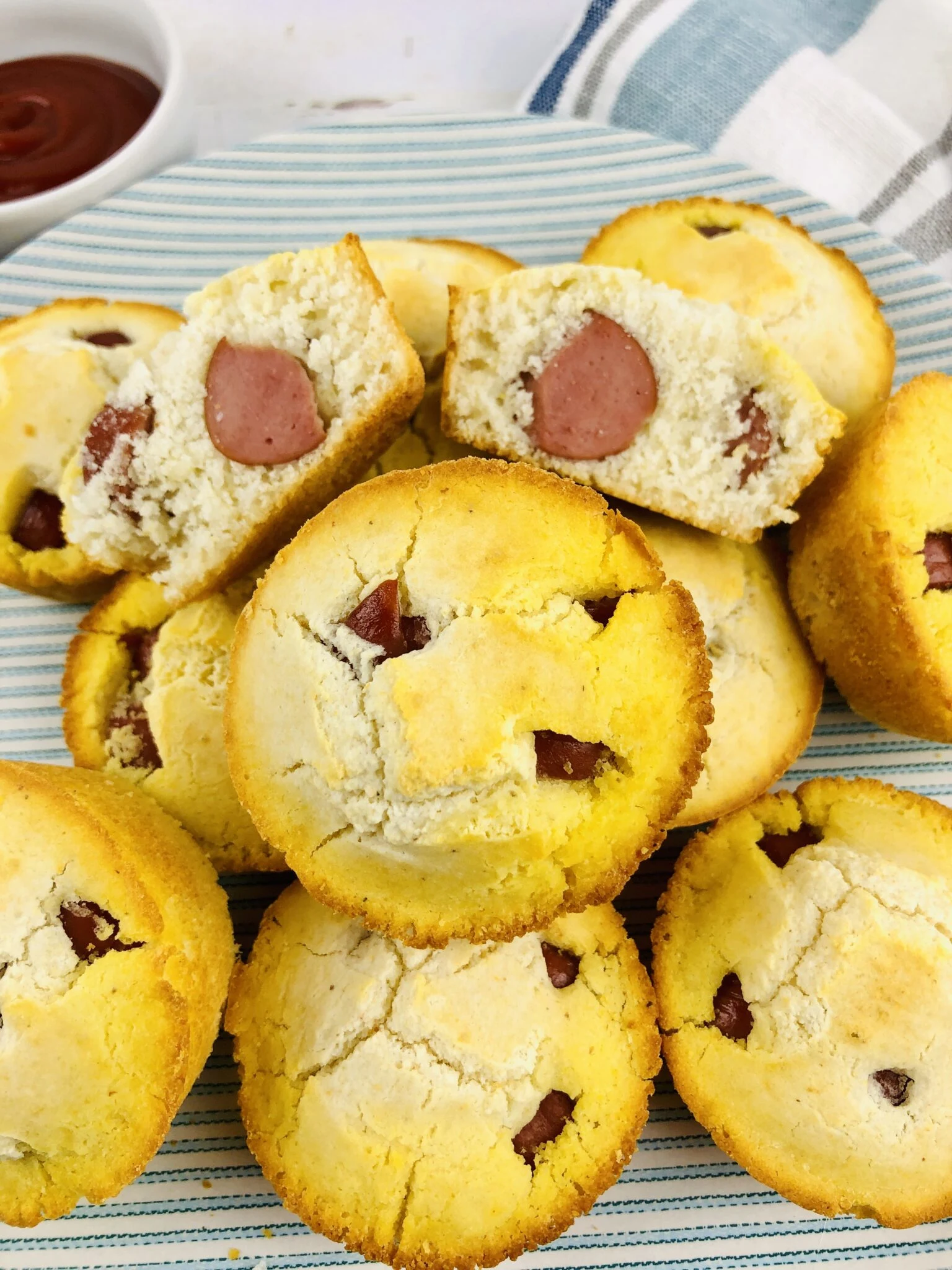 Corn Dog Muffins