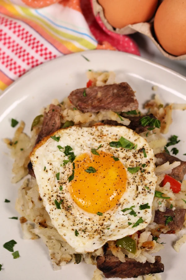 Steak and Egg Breakfast Skillet
