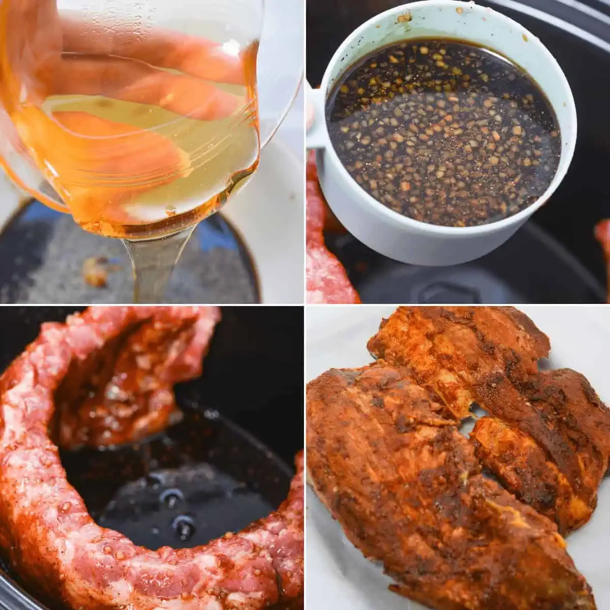 Sticky Korean Slow Cooker Beef Ribs