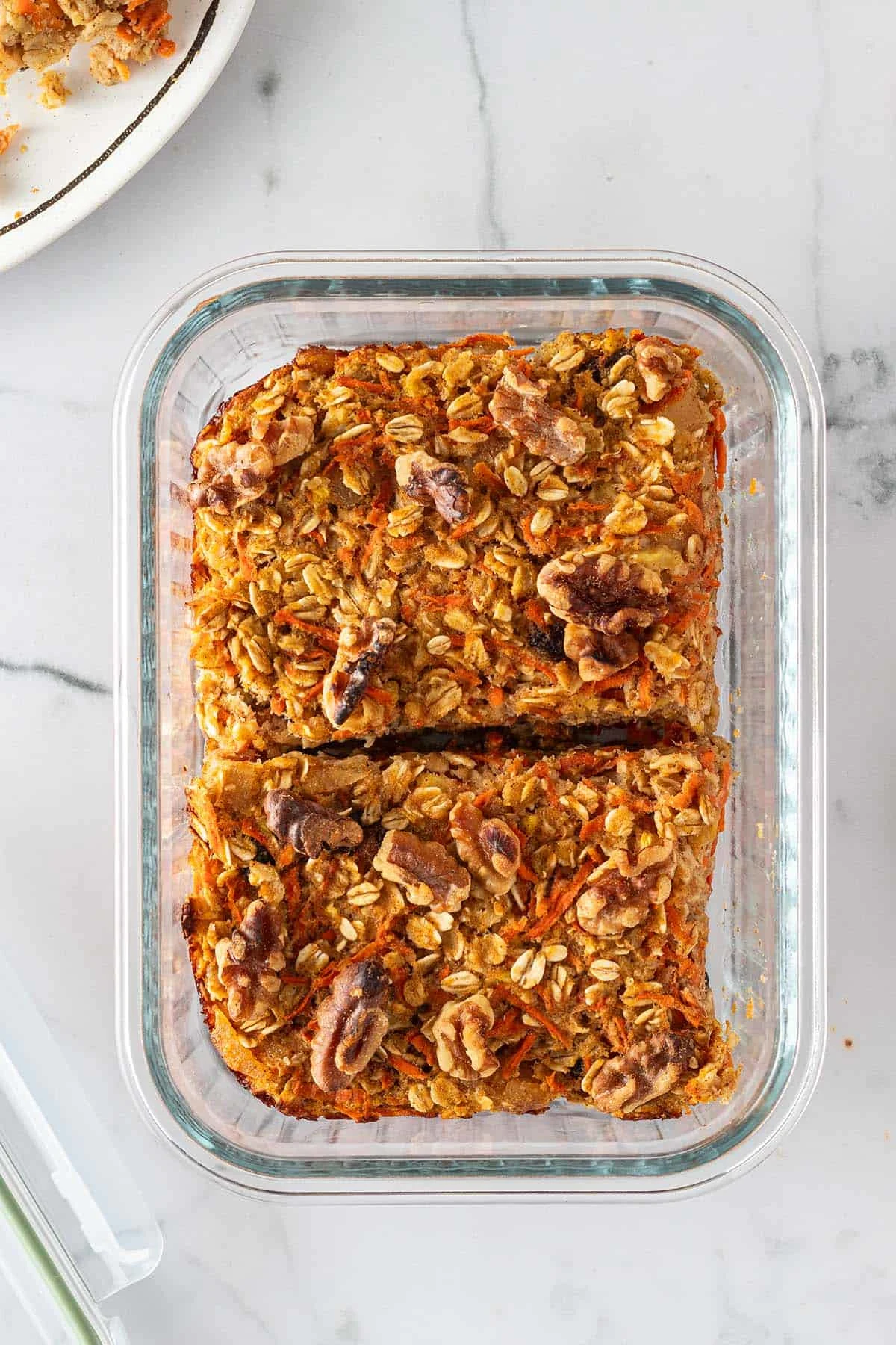 Carrot Cake Baked Oatmeal