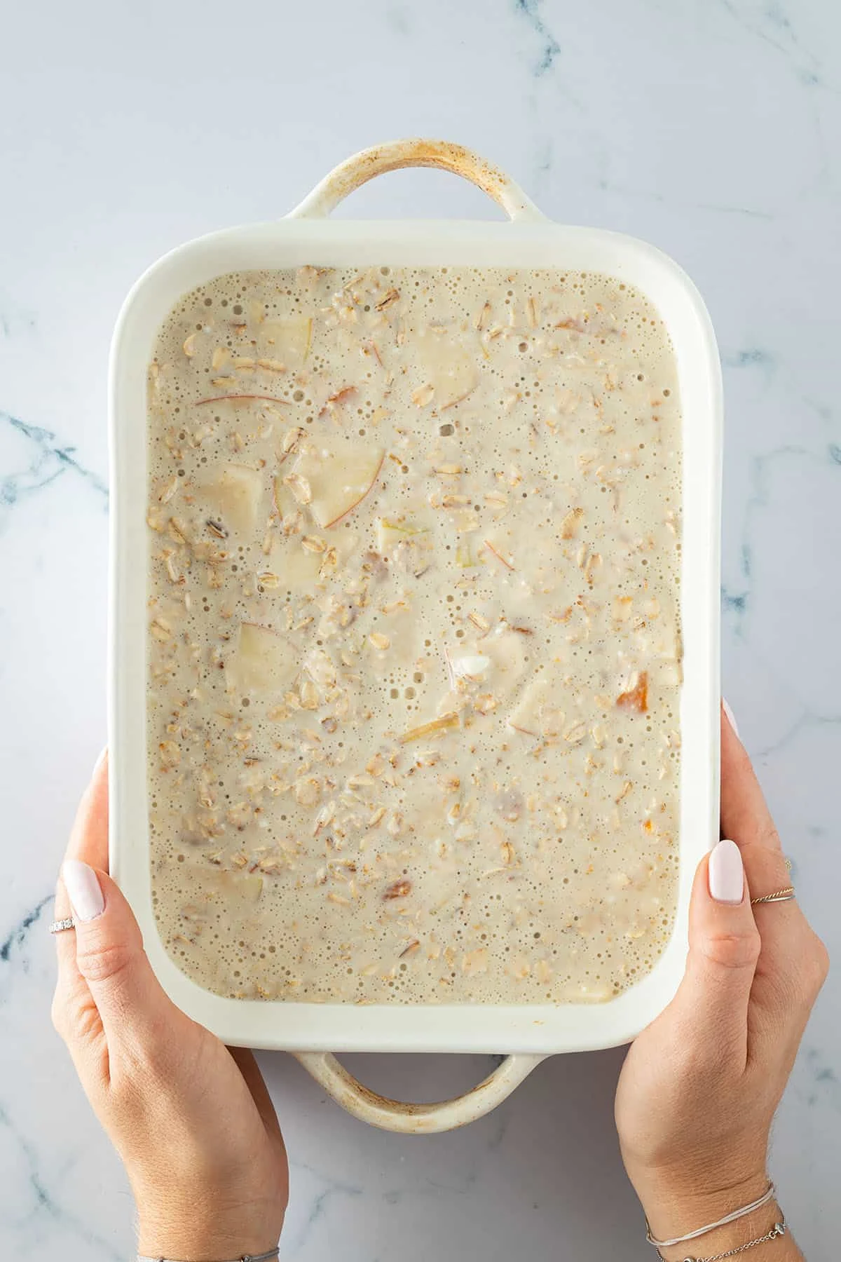 Almond Croissant Baked Oats